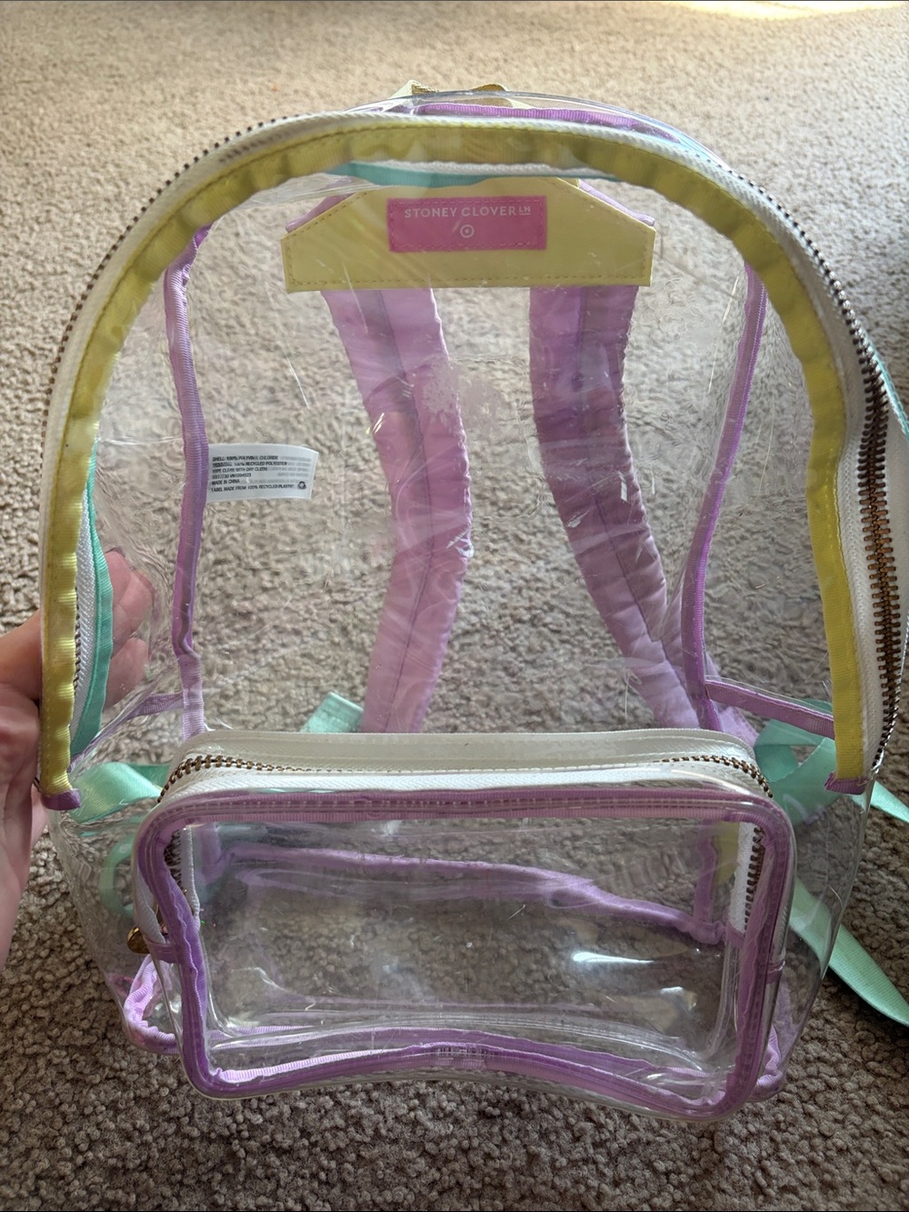 B70 Stoney Clover Lane for Target Clear Backpack PLAY